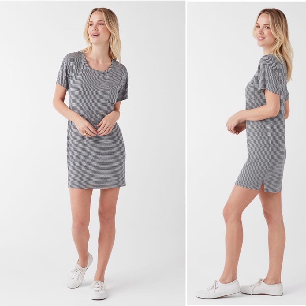 Splendid Rib Easy Tee Dress